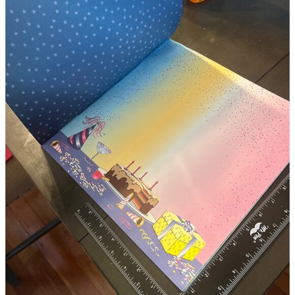 Paper Pizazz Birthday Time Memory Album Paper Book HOTP 3205 1562314270 Rare HTF - Picture 5 of 11